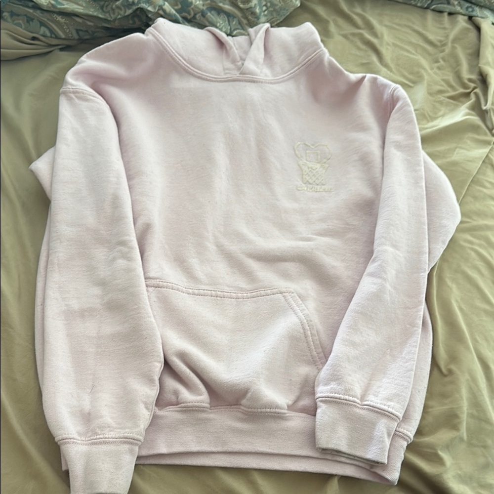 Youth overtime basketball hoodie size large
